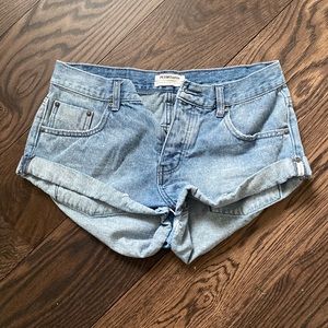 One Teaspoon Denim Shorts